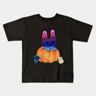 SPOOK Kitty bun with friends Kids T-Shirt